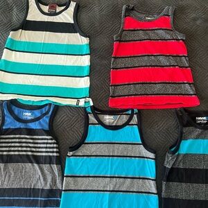 Lot of 5: Boys Tony Hawk Tank tops 5/6.
